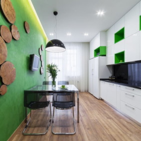 decor de perete în bucătărie