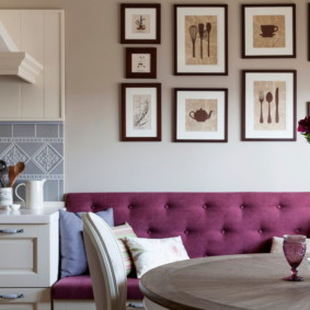 decor de perete în ideile de bucătărie