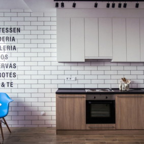 decor de perete în bucătărie idei de decorare