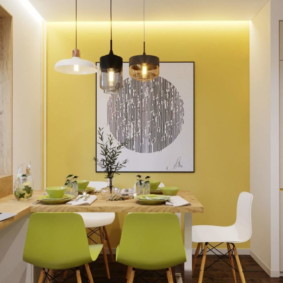 decor de perete în bucătărie idei foto