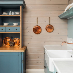 decor de perete în designul fotografiei de bucătărie