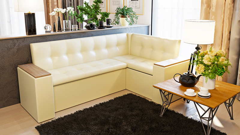 диван диван за идеи за дизайн на кухнята