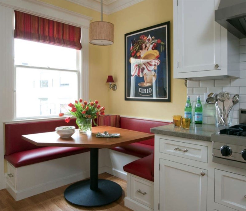 диван диван за идеи за декорация на кухня