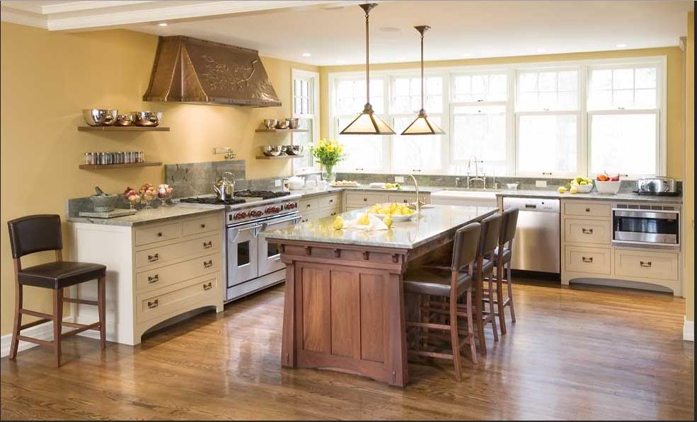 bucătărie fără dulapuri de top