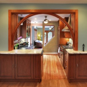 kemer ile mutfak tasarımı