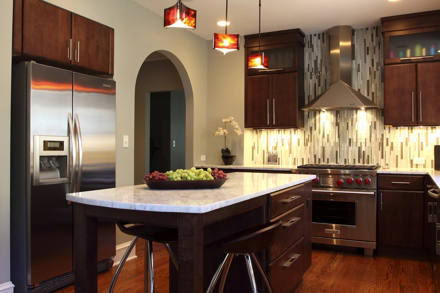 kemer fikirleri ile mutfak tasarımı