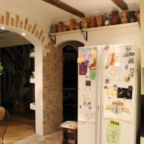 kemer manzaralı mutfak tasarımı