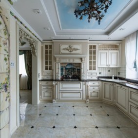 dekor dekor kemer ile mutfak tasarımı