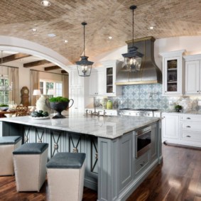 kemer iç tipleri ile mutfak tasarımı