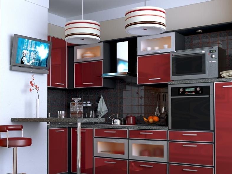 kitchen design with ventilation box interior ideas