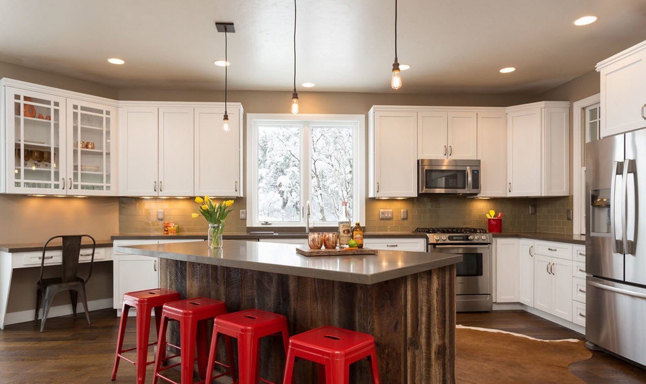 cuisine dans une maison de campagne idées déco