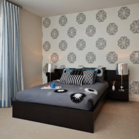 chambre design 11 m² avec moquette