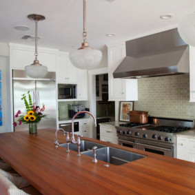 Encimera de madera maciza