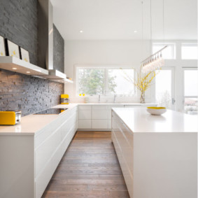 Decoración de pared de cocina de piedra artificial