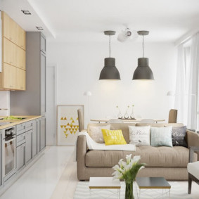 Tai nghe màu xám trong phòng sáng