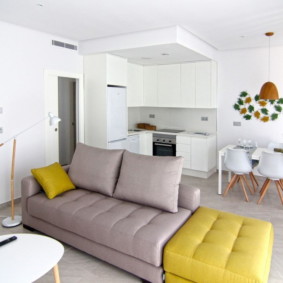 Sofa Jodule trong phòng khách nhà bếp