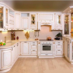 L σε σχήμα ακριβά ξύλο