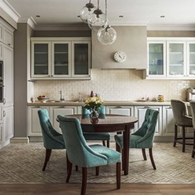 Scaune de bucătărie cu spate moi