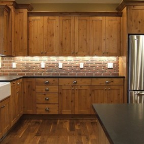 Τοιχοποιία σε ποδιά κουζίνας