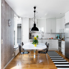 Piso laminado estera de cebra