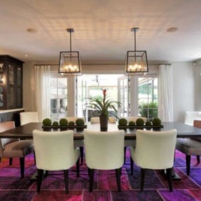 Lámparas de vela en plafones