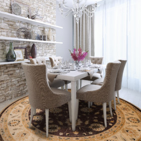 Mesa redonda mesa de comedor