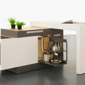 Dapur minimalis padat