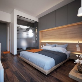 Revêtement de sol stratifié brun