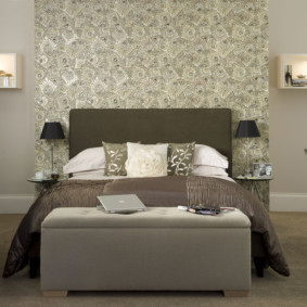 Textiles fabriqués à partir de tissus naturels sur un lit double