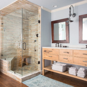 Finisaj de duș artificial din piatră