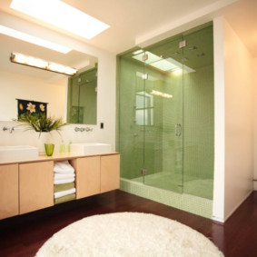 Parchet laminat în baie