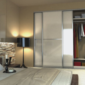 kleedkamer in de slaapkamer ideeën uitzicht