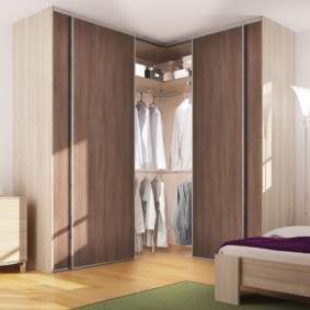 kleedkamer in de slaapkamer soorten decor