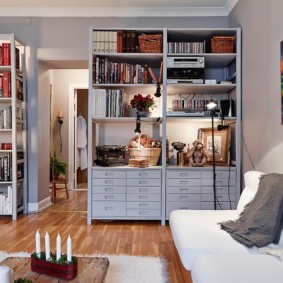 Design de salon de style scandinave