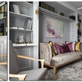 Salon Art Nouveau vues idées