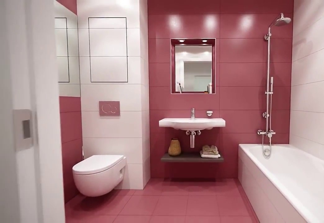 foto dell'interno dell'installazione della toilette