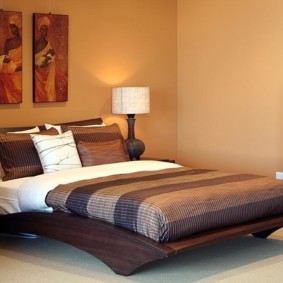 intérieur de la chambre par les espèces photo du feng shui