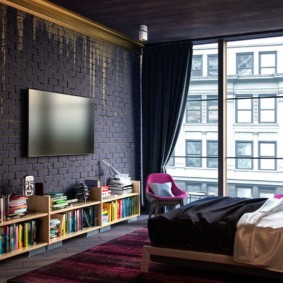 intérieur de la chambre par décor photo feng shui