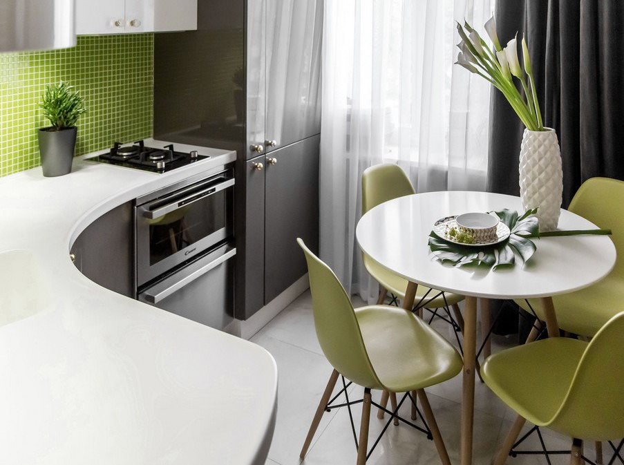 Petit coin repas rond