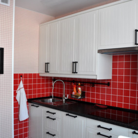 kitchen with air duct design