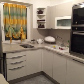 Rideau lumineux en tissu translucide