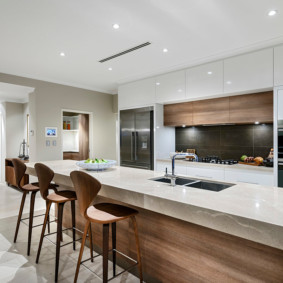 dapur ke dekorasi foto siling