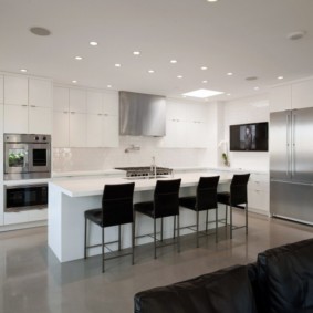 dapur ke reka bentuk foto siling