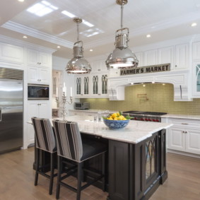 dapur ke reka bentuk foto siling