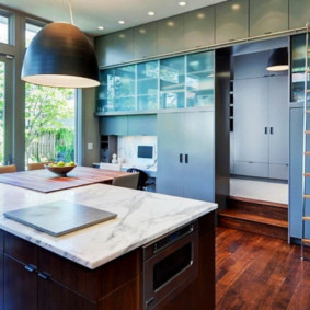 dapur untuk idea dalaman siling