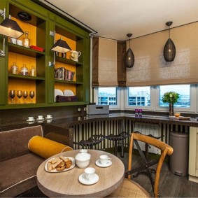 kitchen with bay window photo ideas