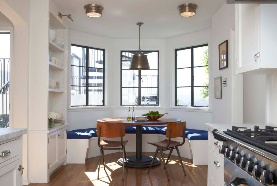 kitchen with bay window ideas photo