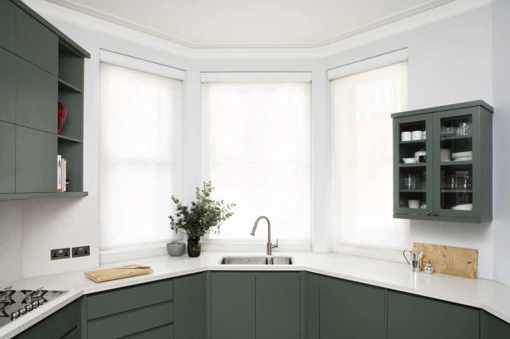 kitchen with bay window kinds of ideas