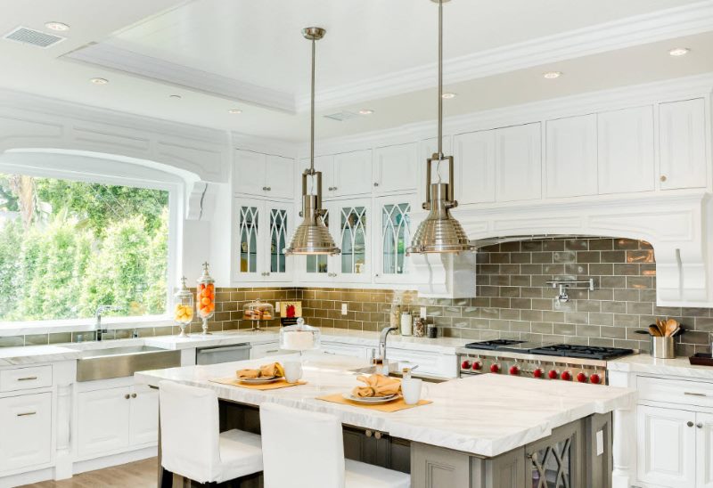 apartman adasında mutfak stüdyosu