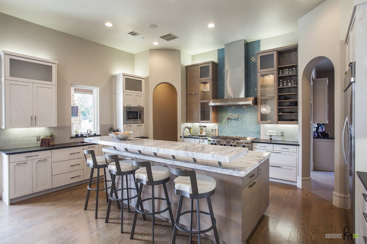 Μεσογειακό στυλ επιλογές κουζίνας